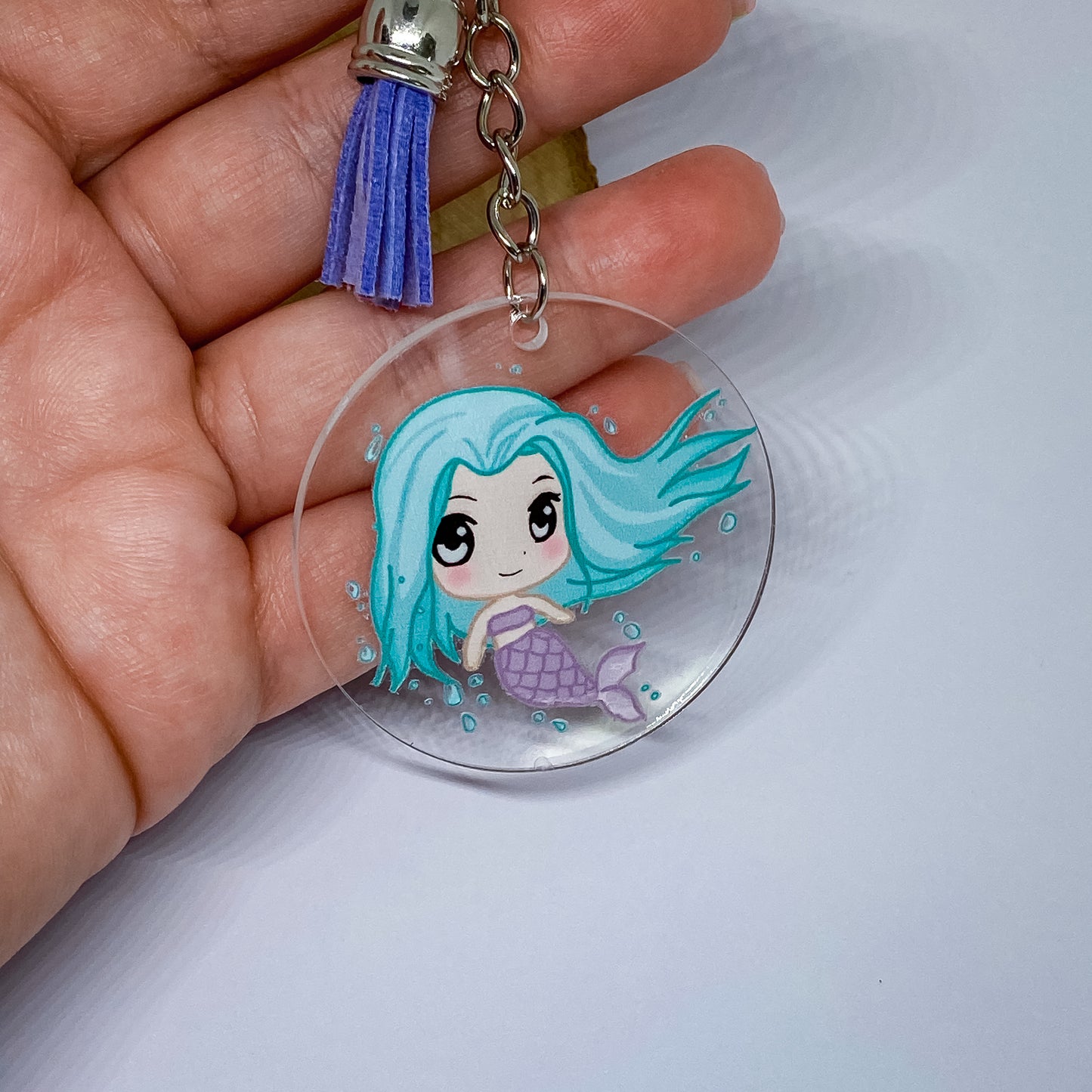 Keychain - Izzy - Kawaii Style Mermaid