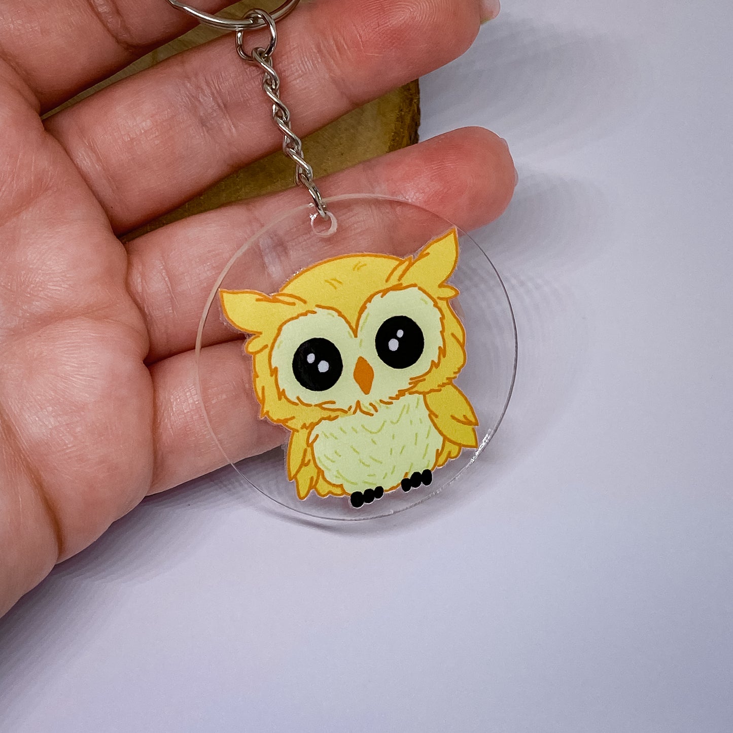 Keychain - Otto - Kawaii Style Owl