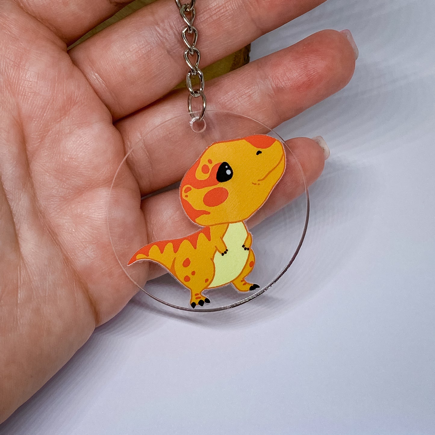 Keychain - Ty - Kawaii Style Dinosaur
