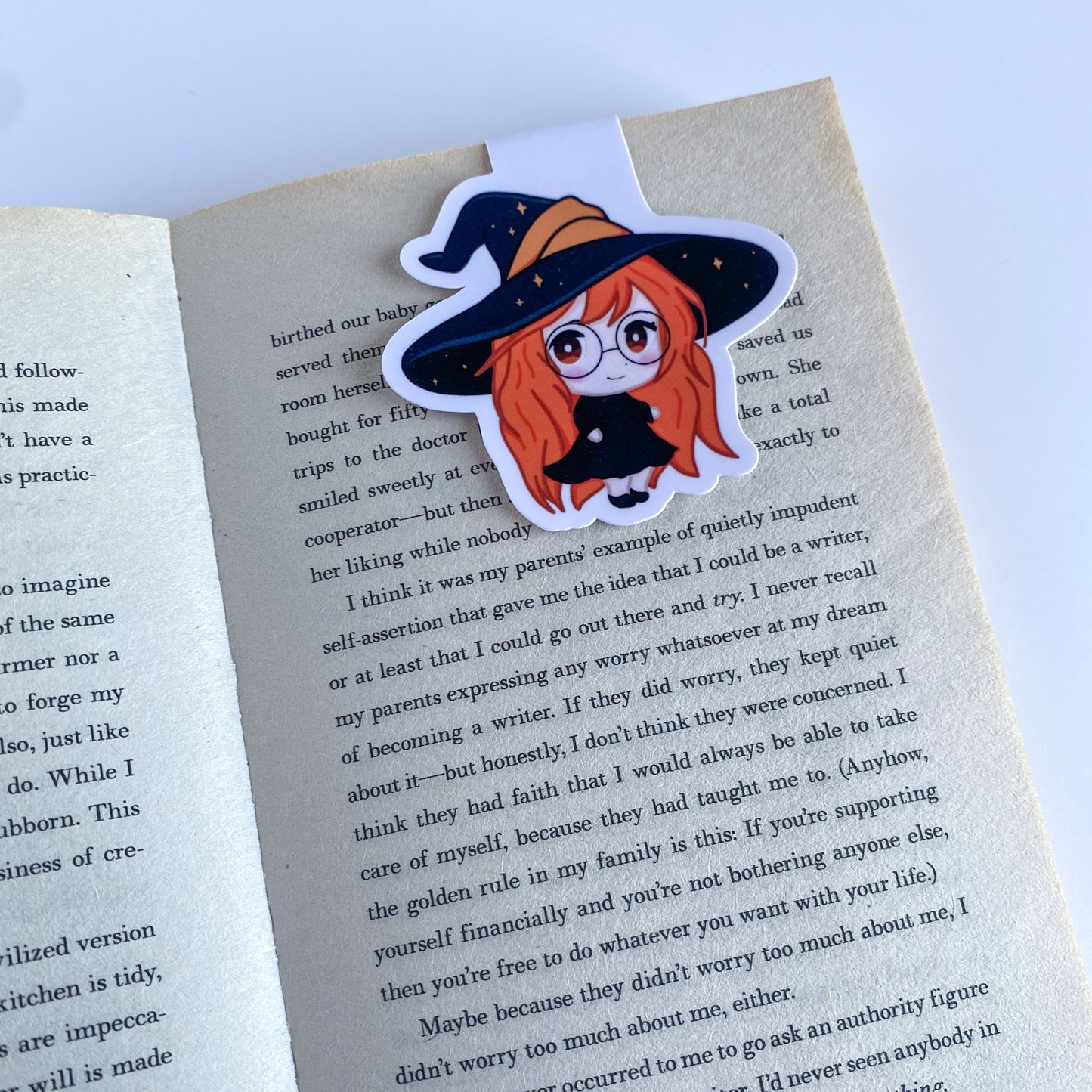 Magnetic Bookmark - Elly - Kawaii Witch