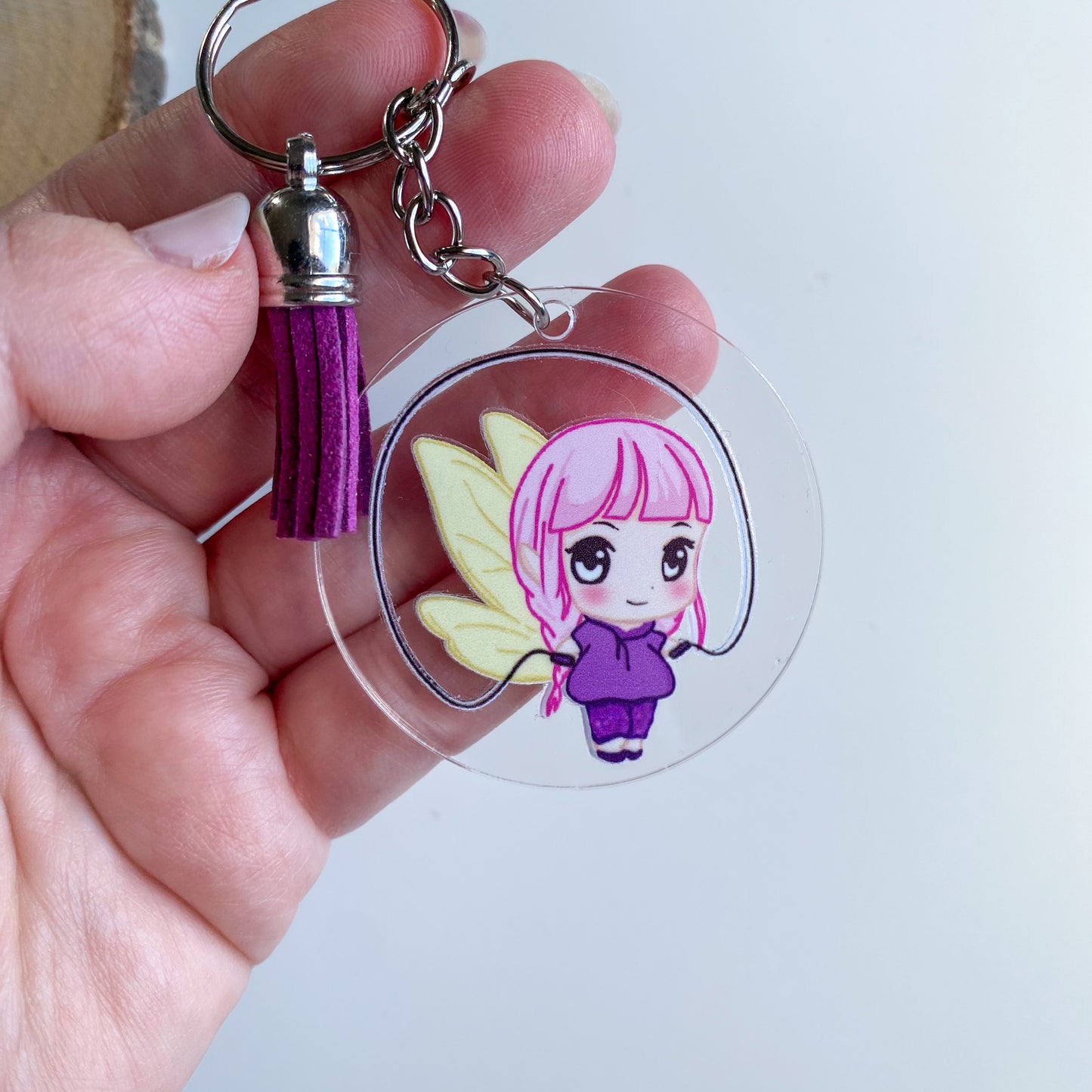 Keychain - Luna Jumping Rope - Kawaii Style Fairy