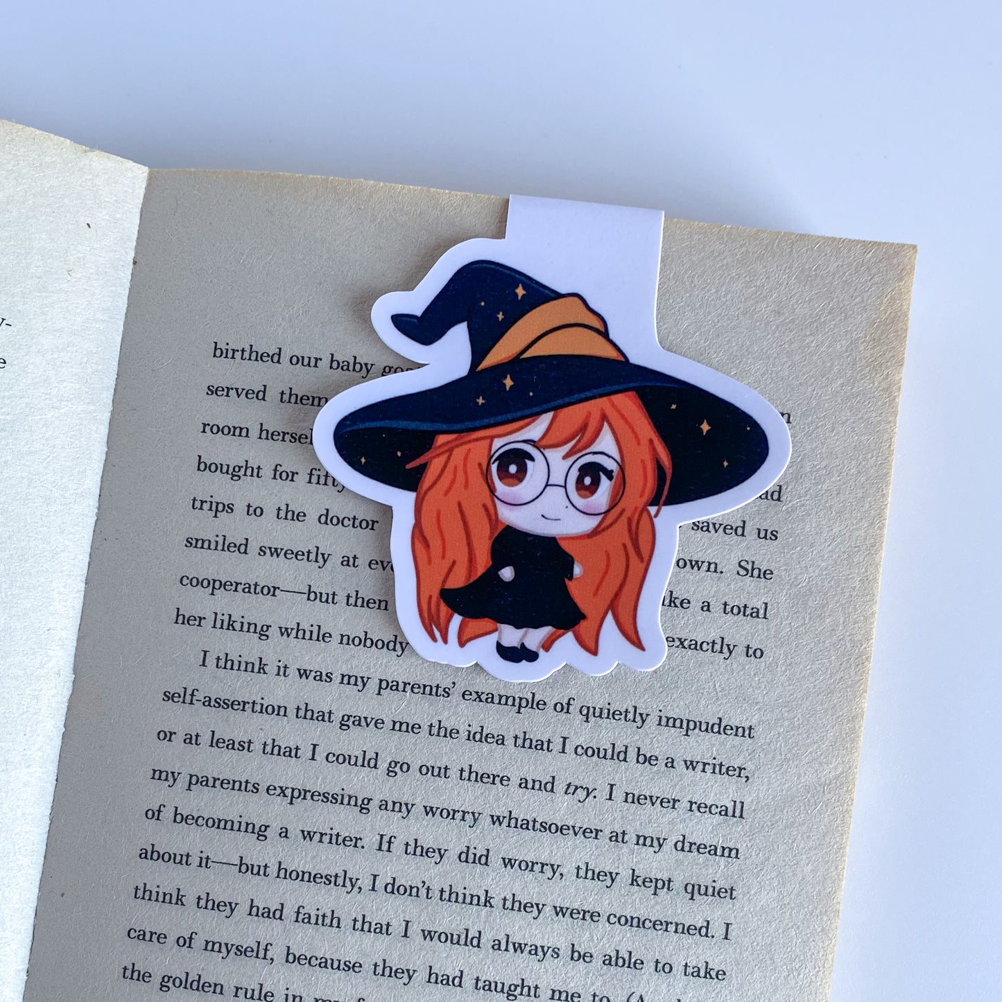 Magnetic Bookmark - Elly - Kawaii Witch