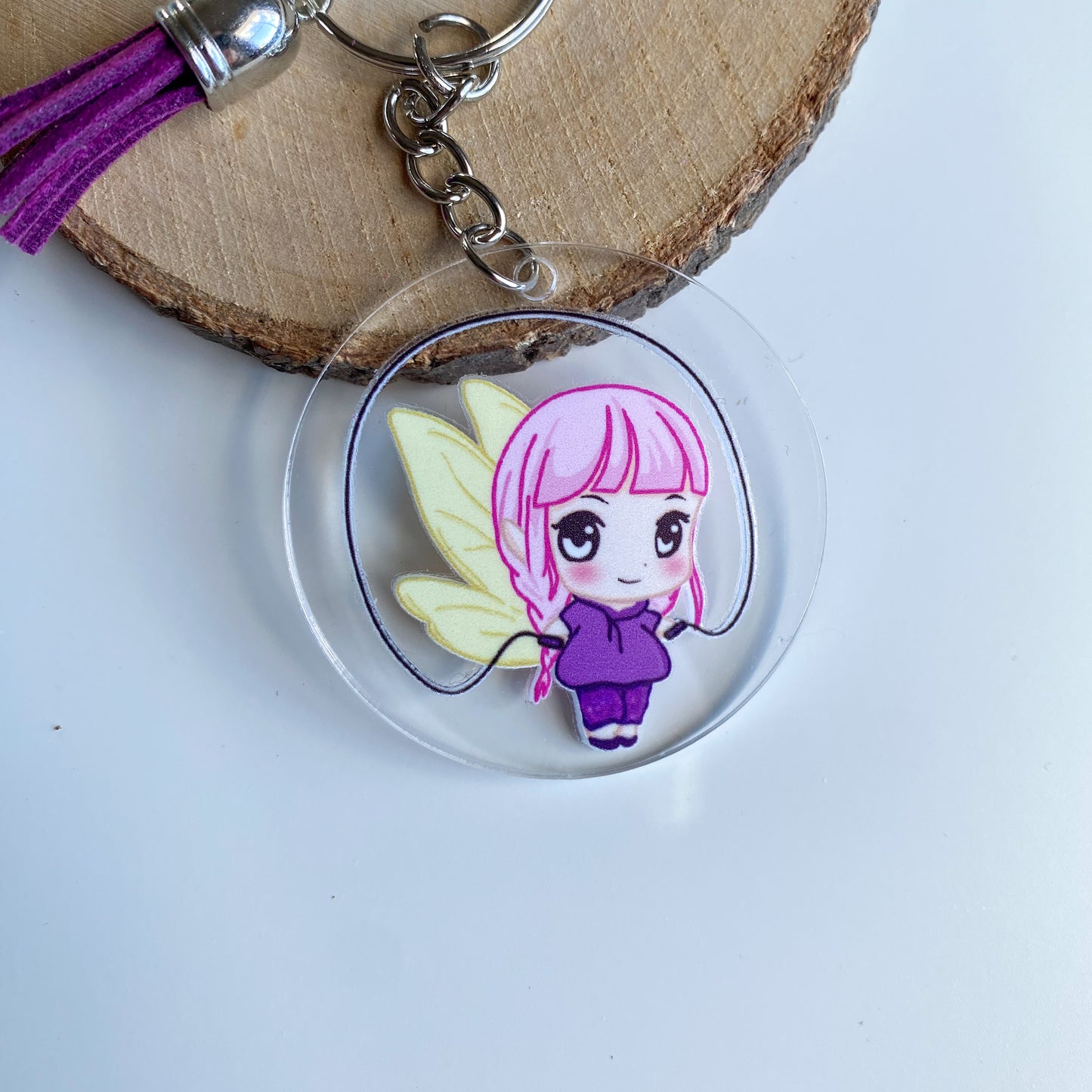 Keychain - Luna Jumping Rope - Kawaii Style Fairy