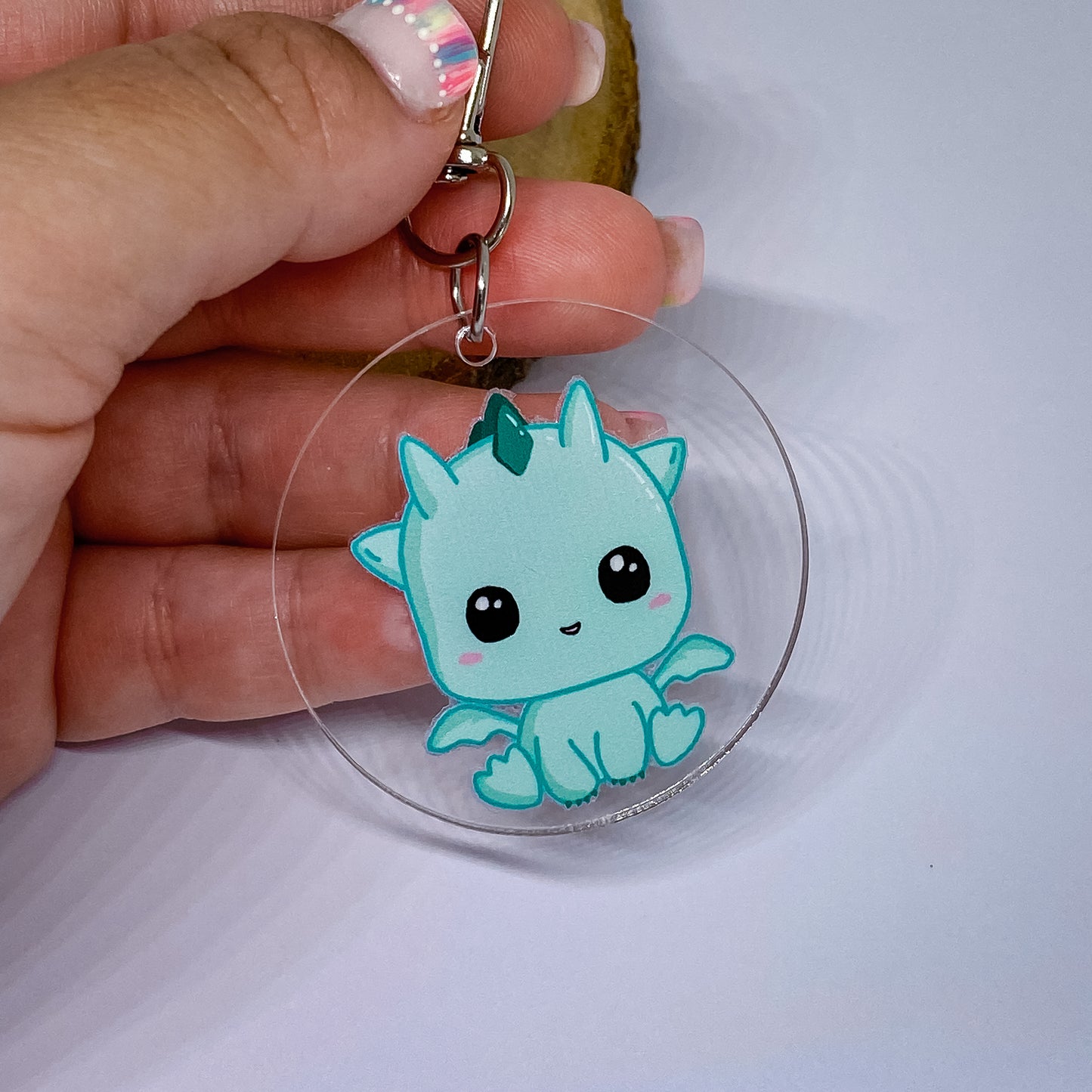 Keychain - Kai - Kawaii Style Dragon