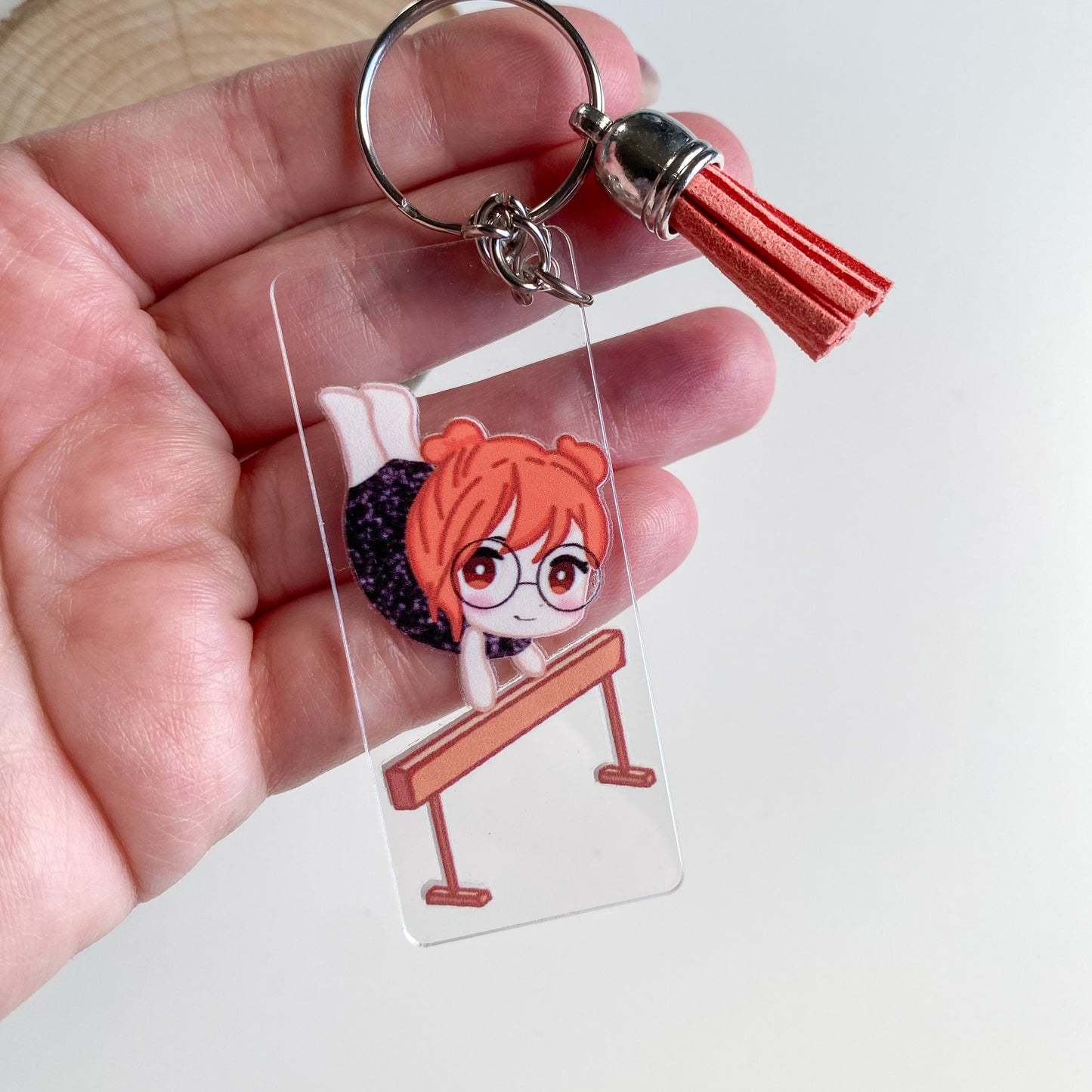 Keychain - Elly Gymnast - Kawaii Style Witch