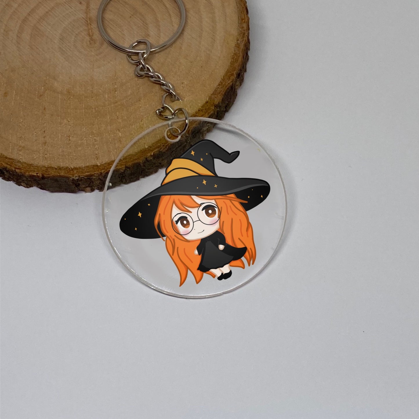 Keychain - Elly - Kawaii Style Witch