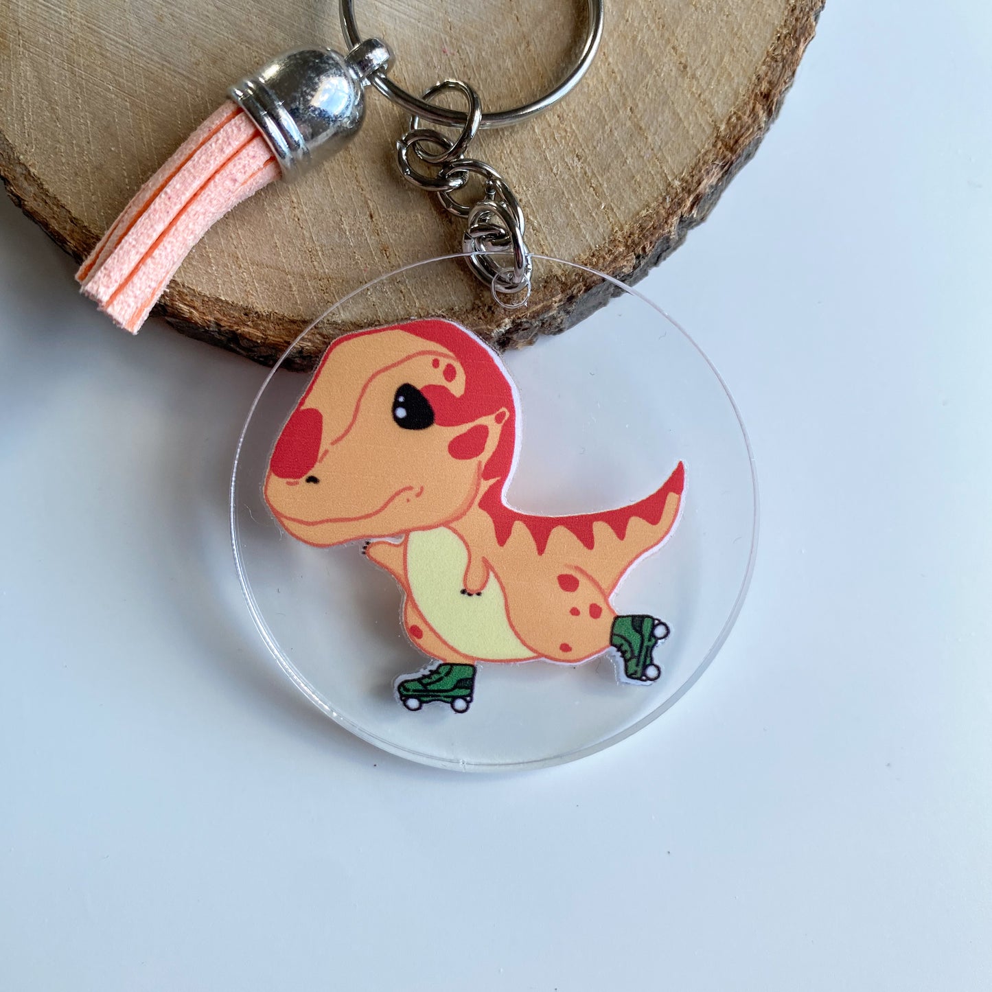 Keychain - Ty - Kawaii Style Dinosaur