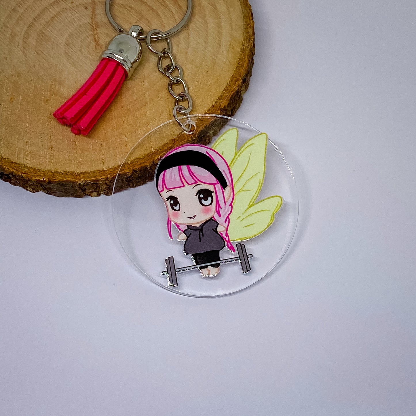 Keychain - Luna - Kawaii Fairy Style