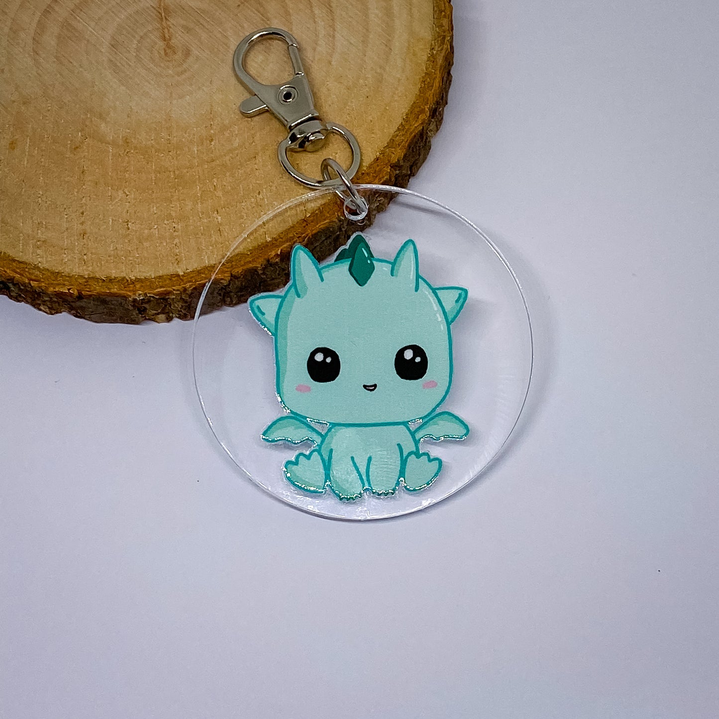 Keychain - Kai - Kawaii Style Dragon
