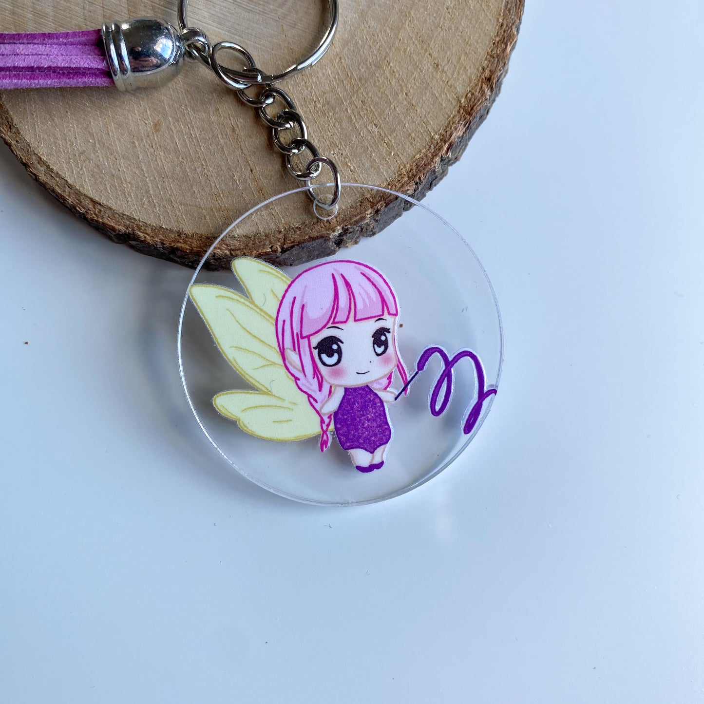Keychain - Luna Gymnast - Kawaii Style Fairy