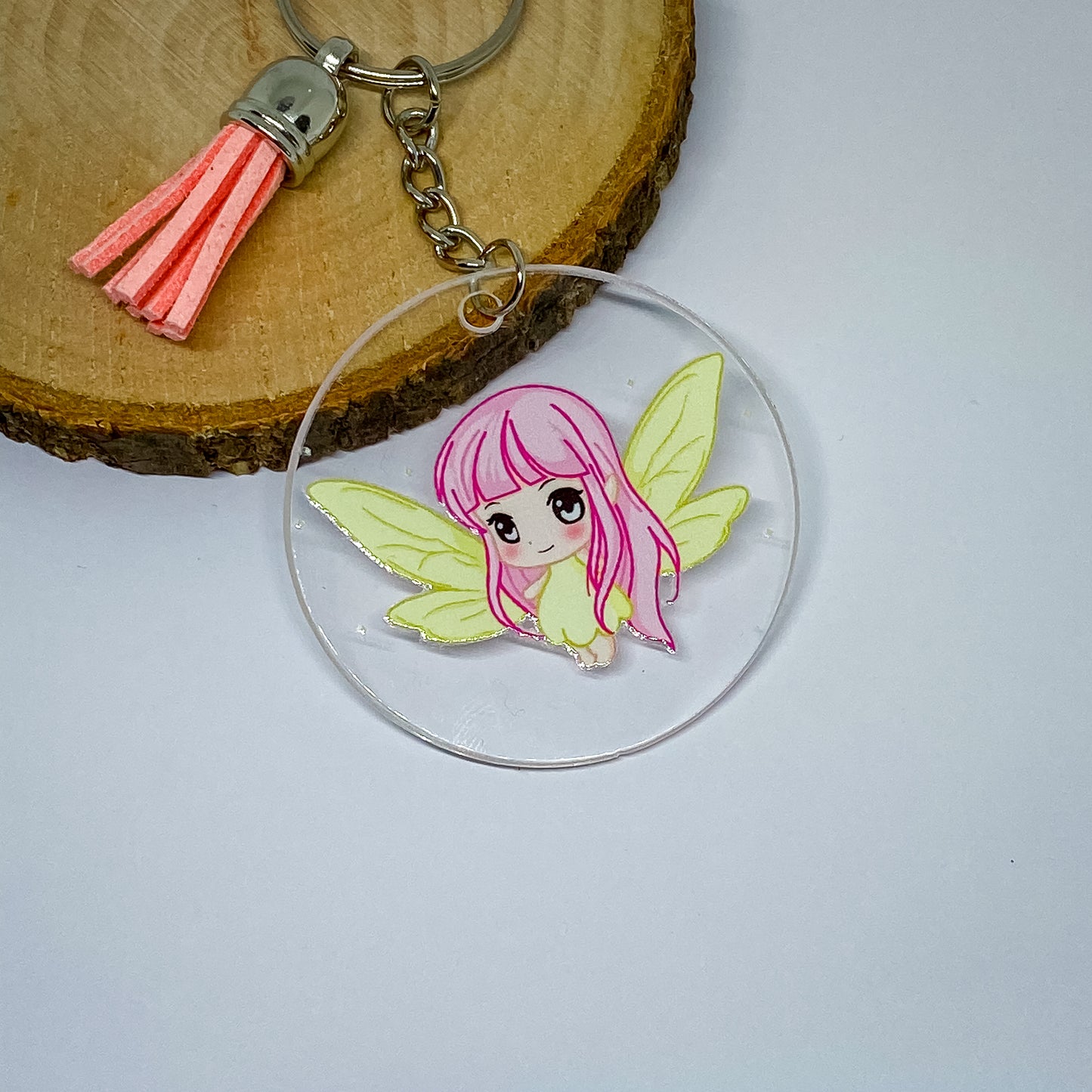 Keychain - Luna - Kawaii Fairy Style