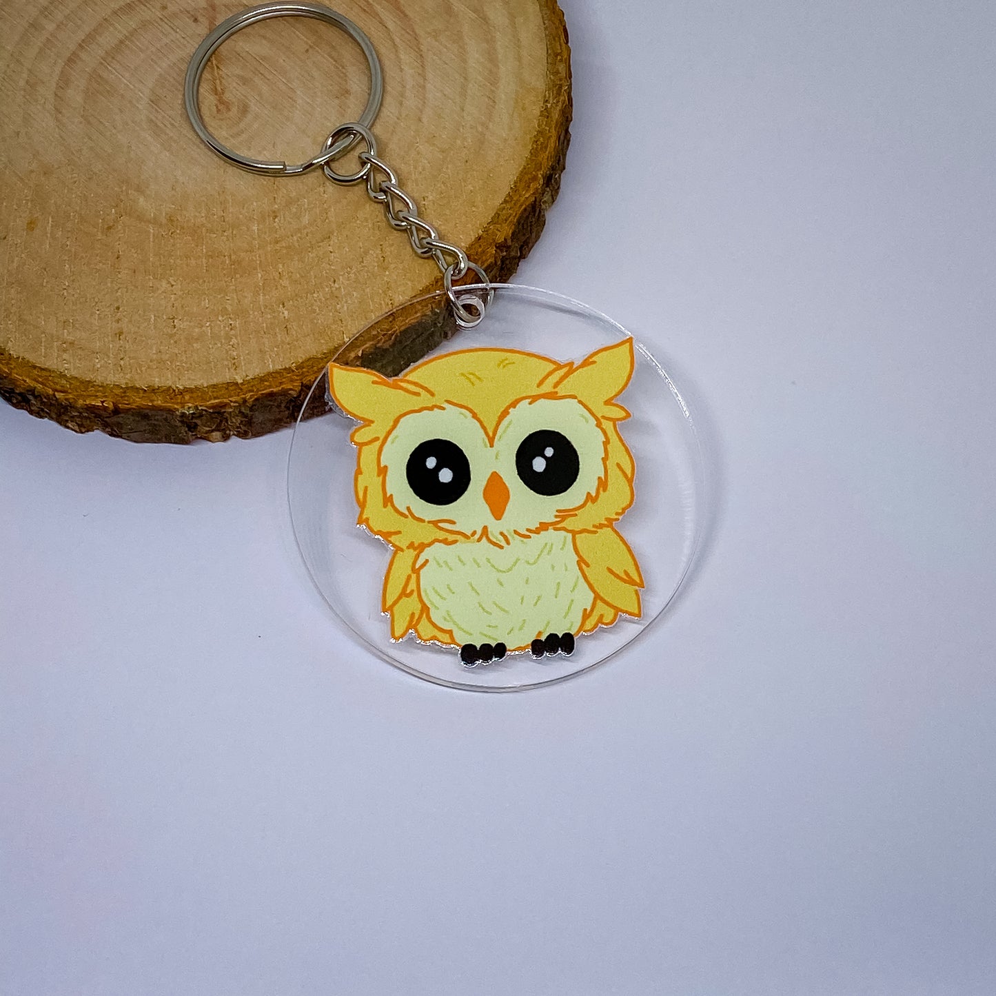 Keychain - Otto - Kawaii Style Owl