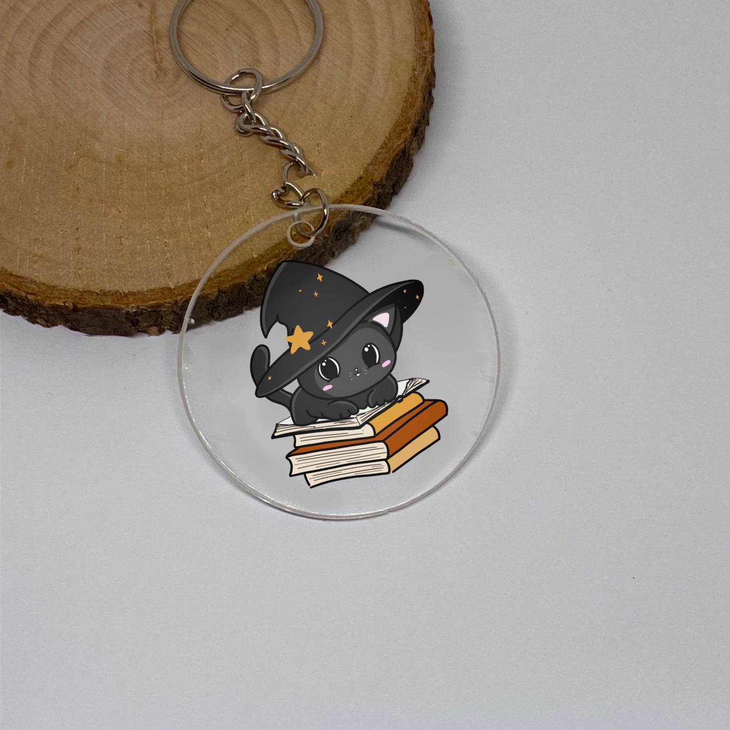 Keychain - Nyx - Kawaii Style Cat