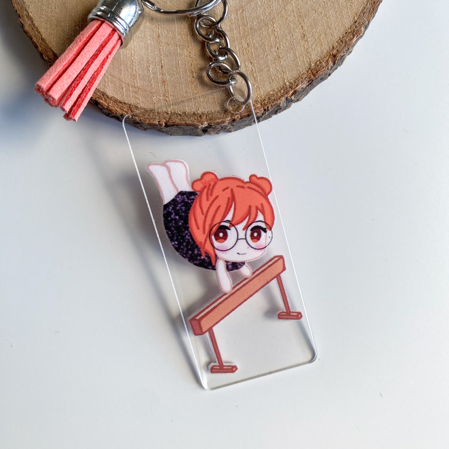 Keychain - Elly Gymnast - Kawaii Style Witch