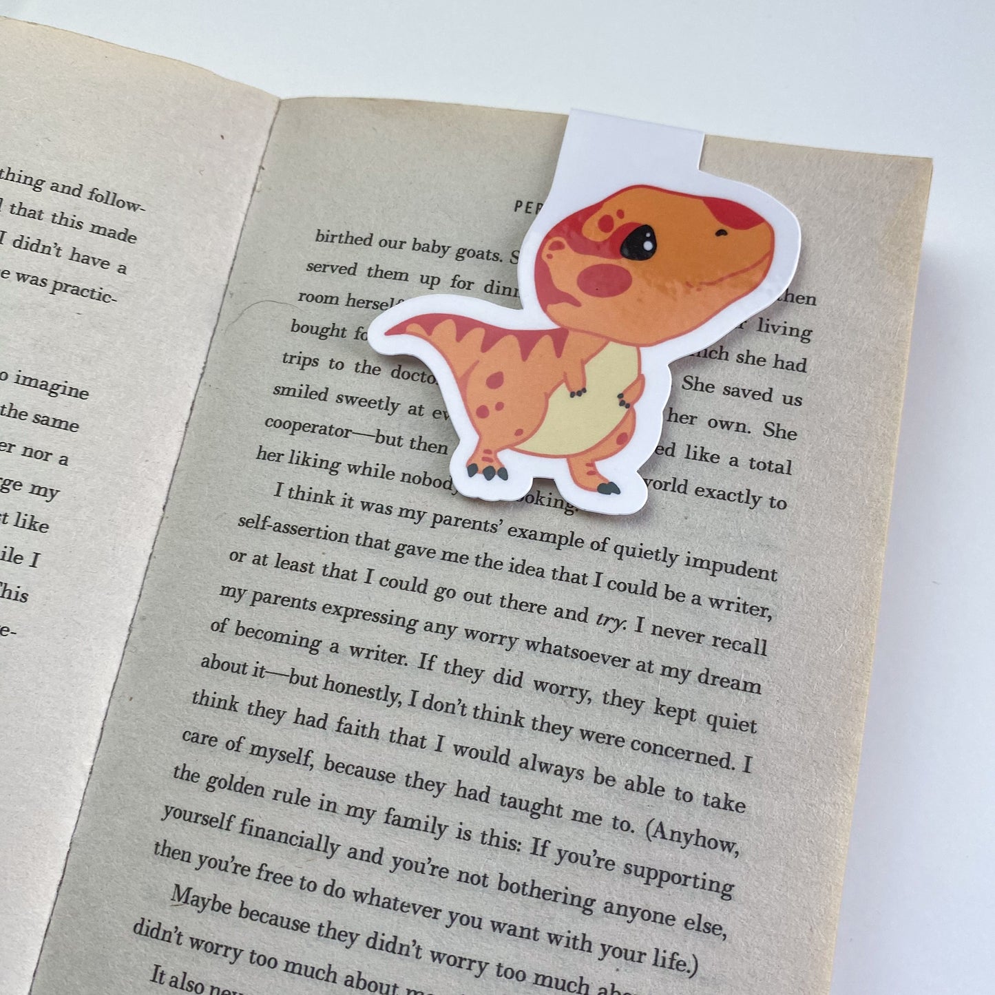 Magnetic Bookmark - Ty - Kawaii Dinosaur