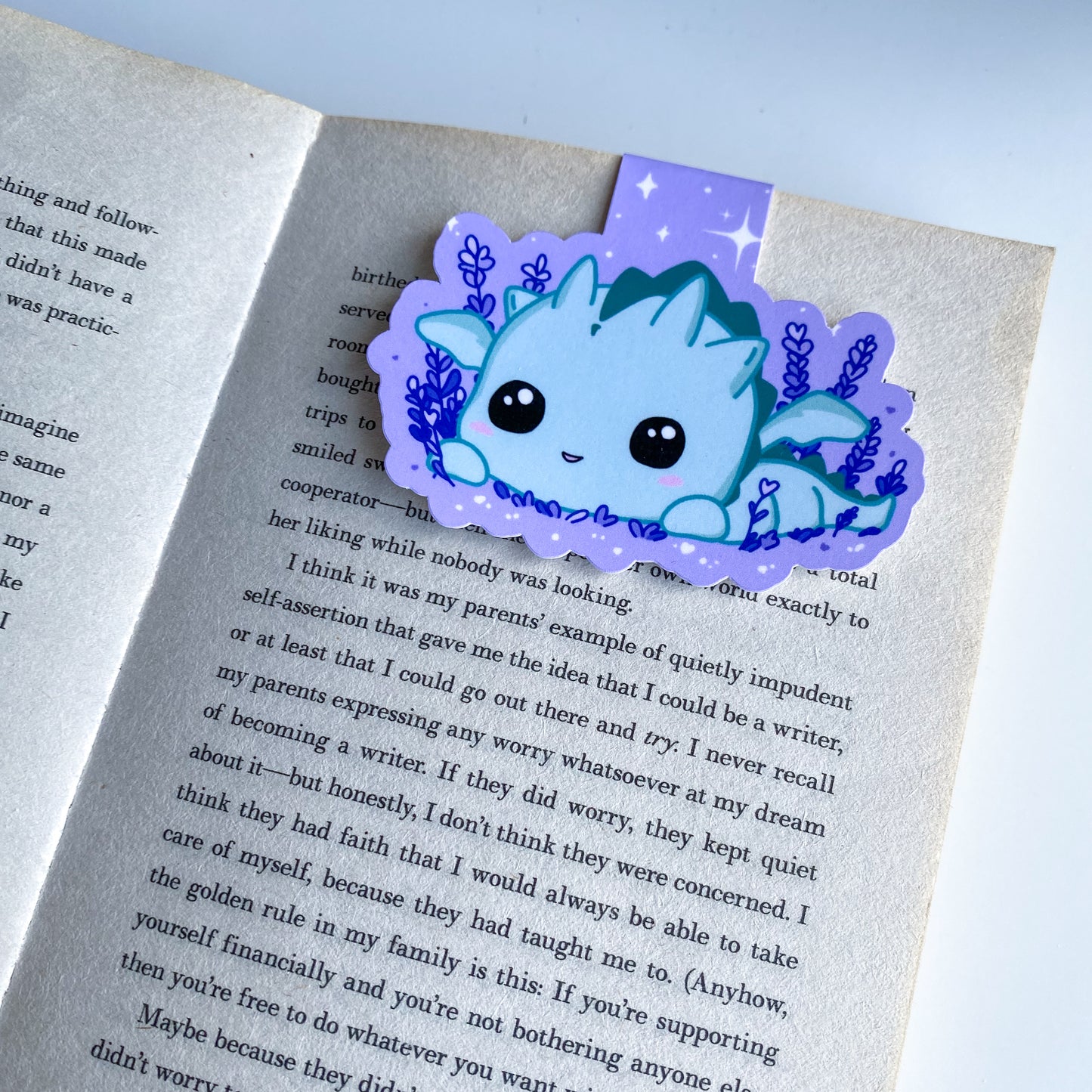 Magnetic Bookmark - Kai - Kawaii Style Dragon