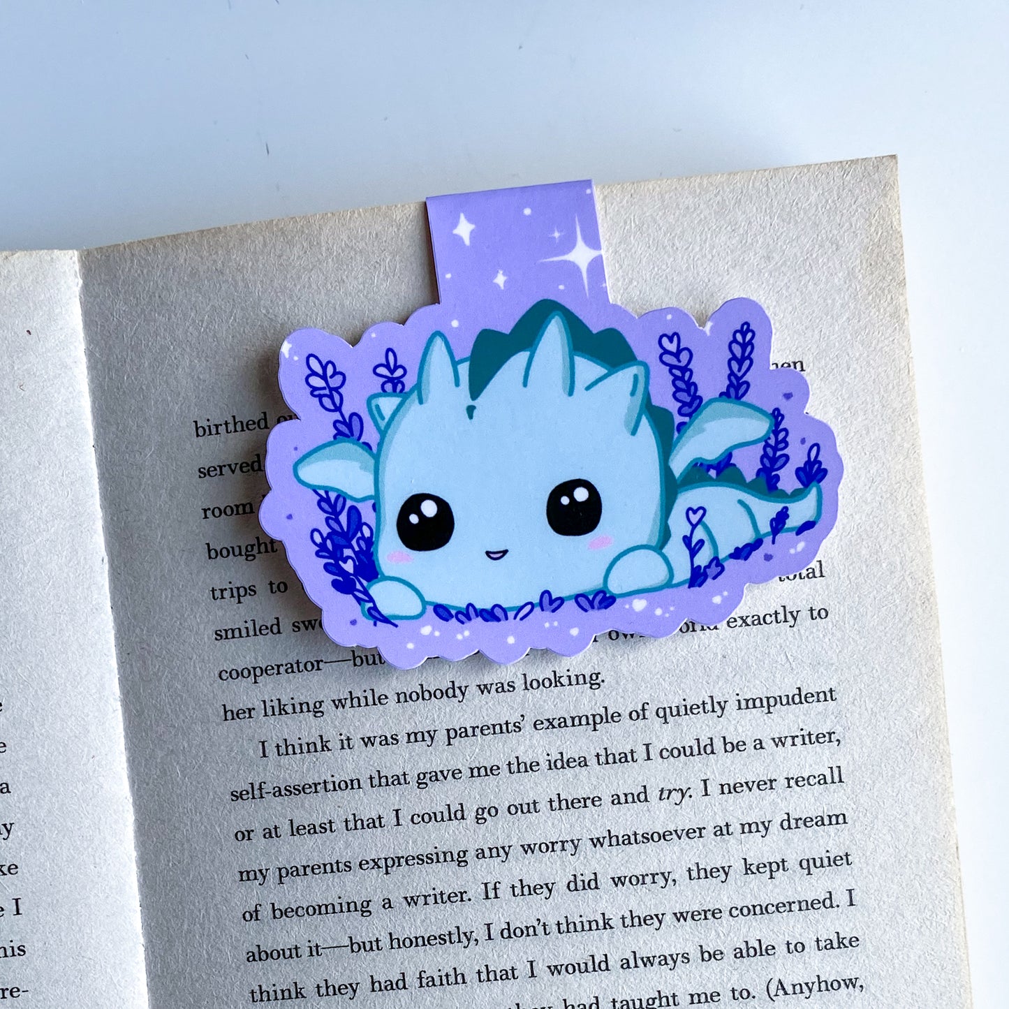 Magnetic Bookmark - Kai - Kawaii Style Dragon