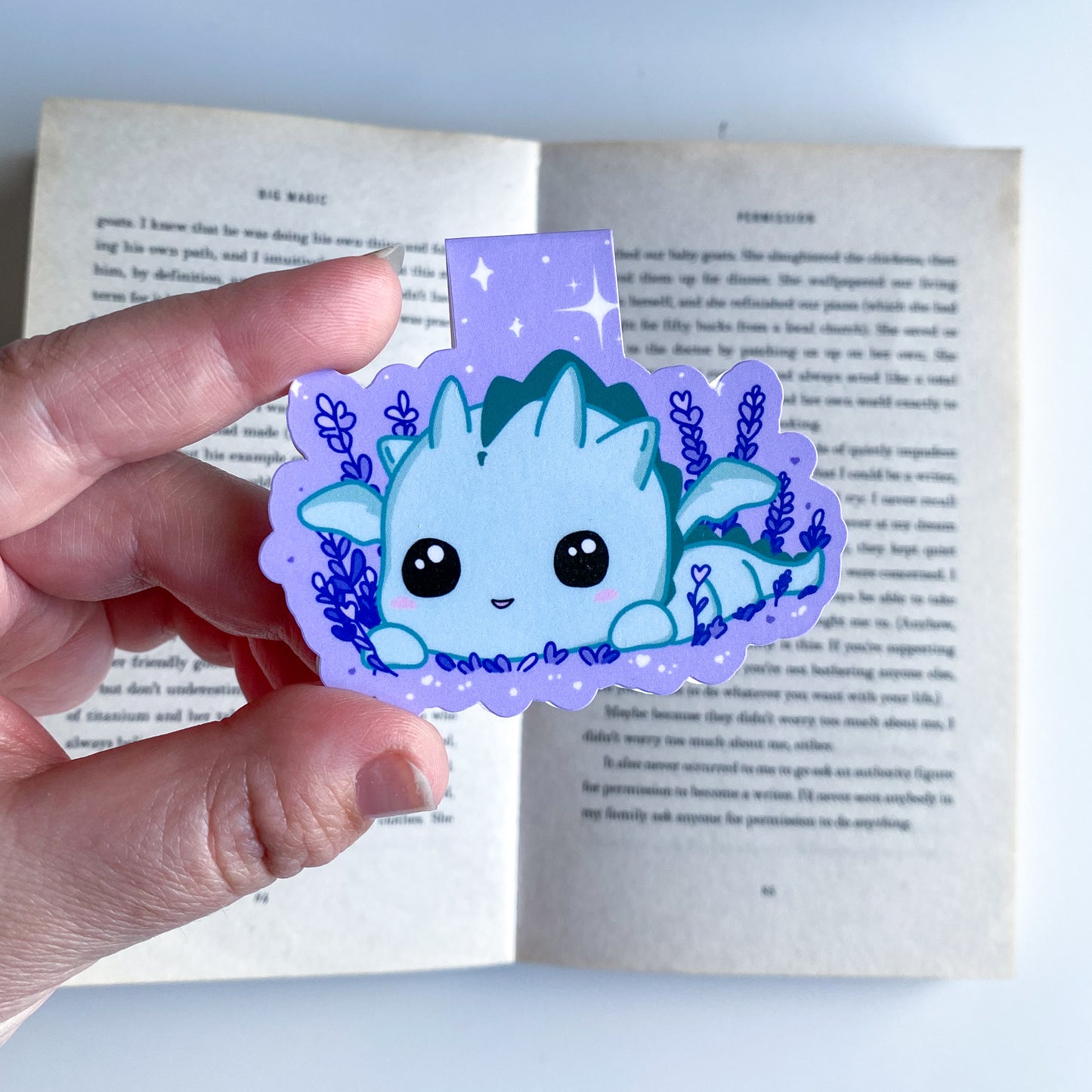 Magnetic Bookmark - Kai - Kawaii Style Dragon