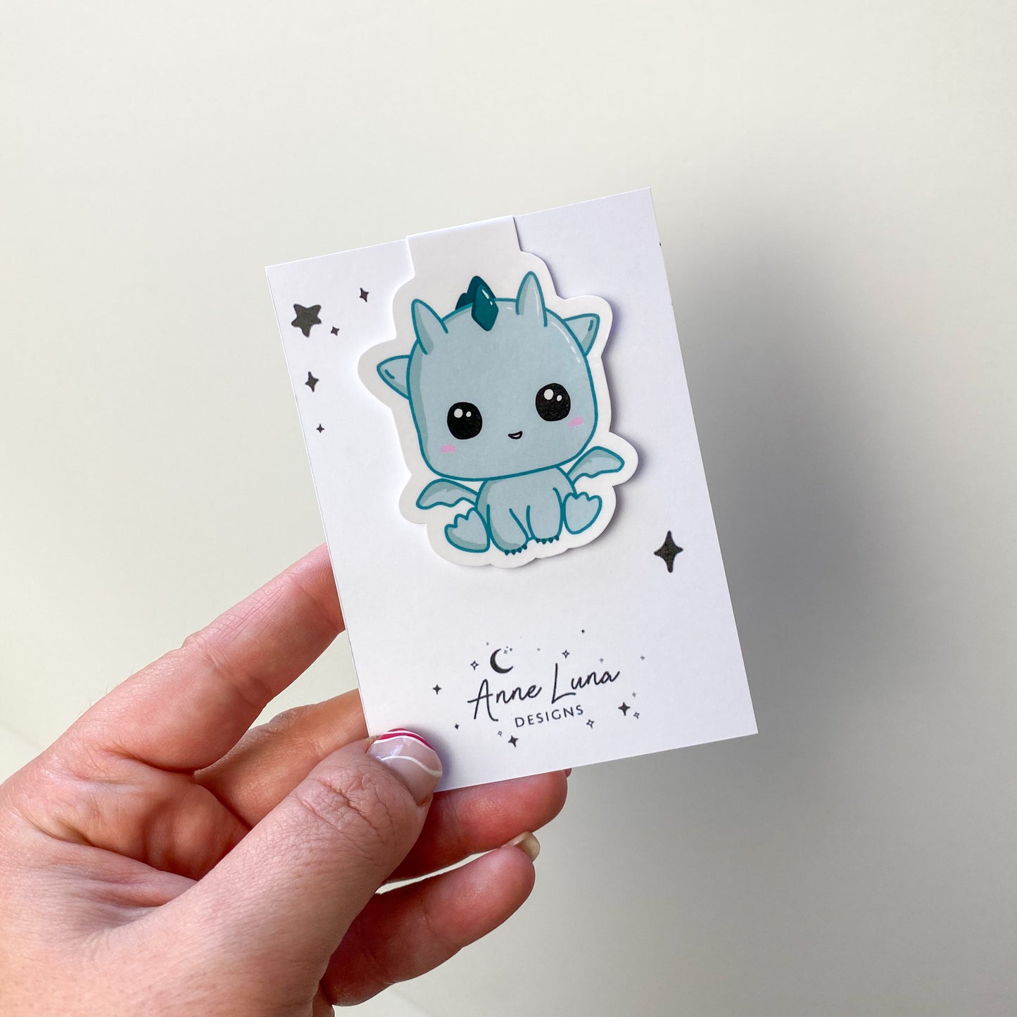 Magnetic Bookmark - Kai - Kawaii Style Dragon