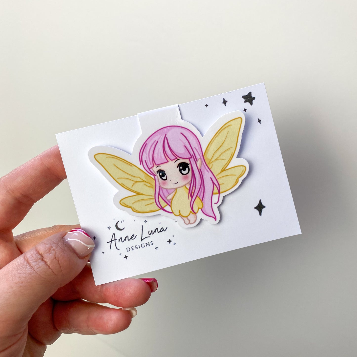 Magnetic Bookmark - Luna - Kawaii Fairy