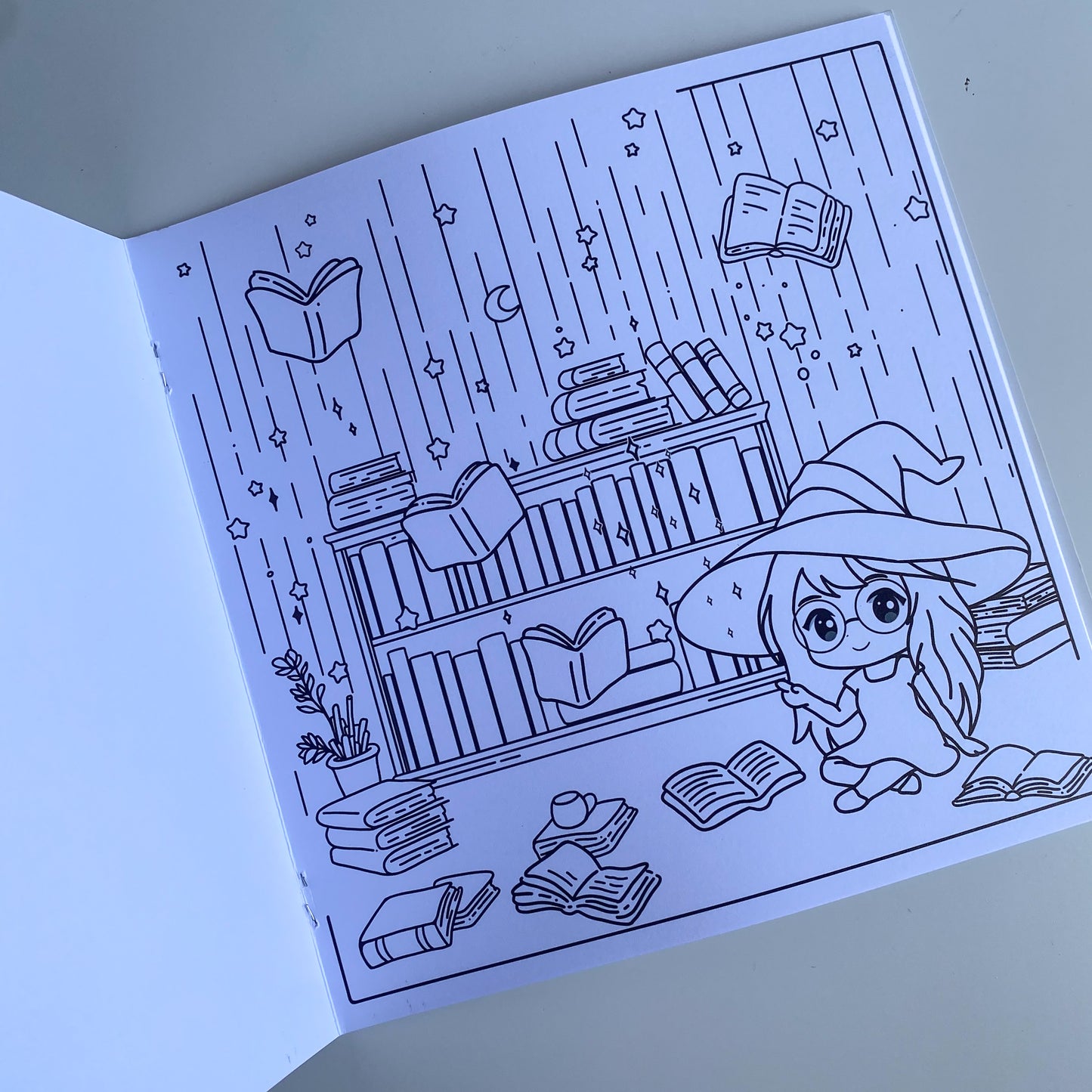 Mundo Mágico Kawaii – Libro de Colorear