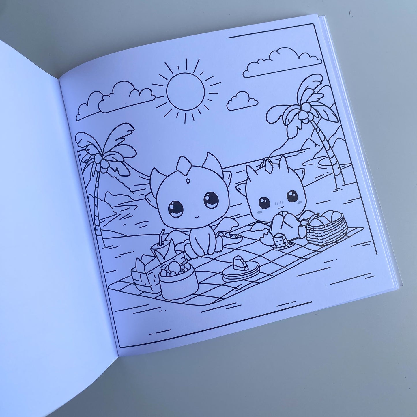 Mundo Mágico Kawaii – Libro de Colorear
