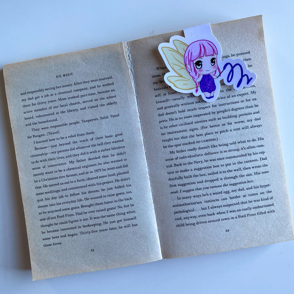 Magnetic Bookmark - Luna Gymnast - Kawaii Fairy Style