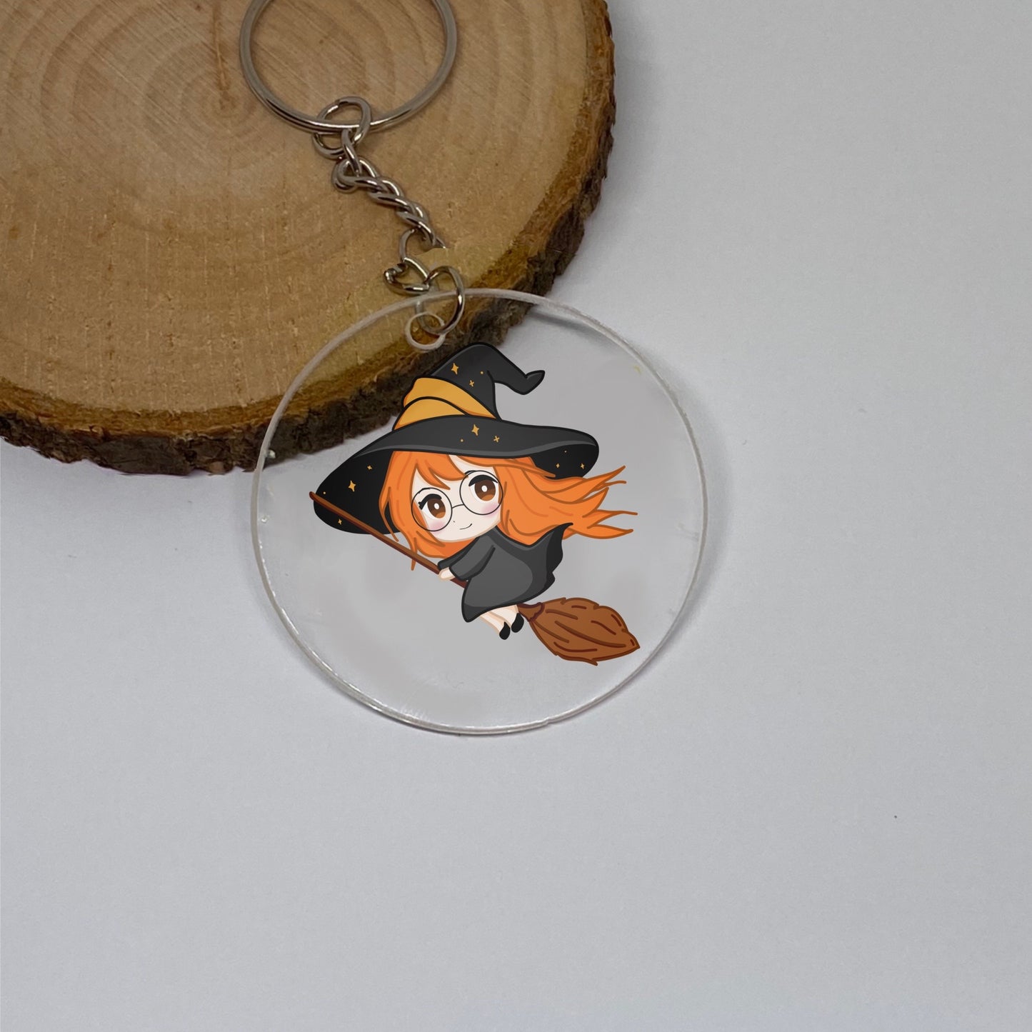 Keychain - Elly - Kawaii Style Witch