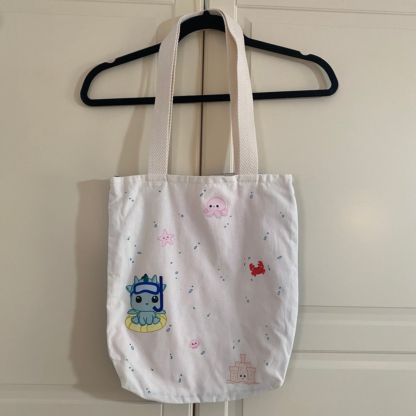 Bolsa Tote Bag Estilo Kawaii - Kai en Verano