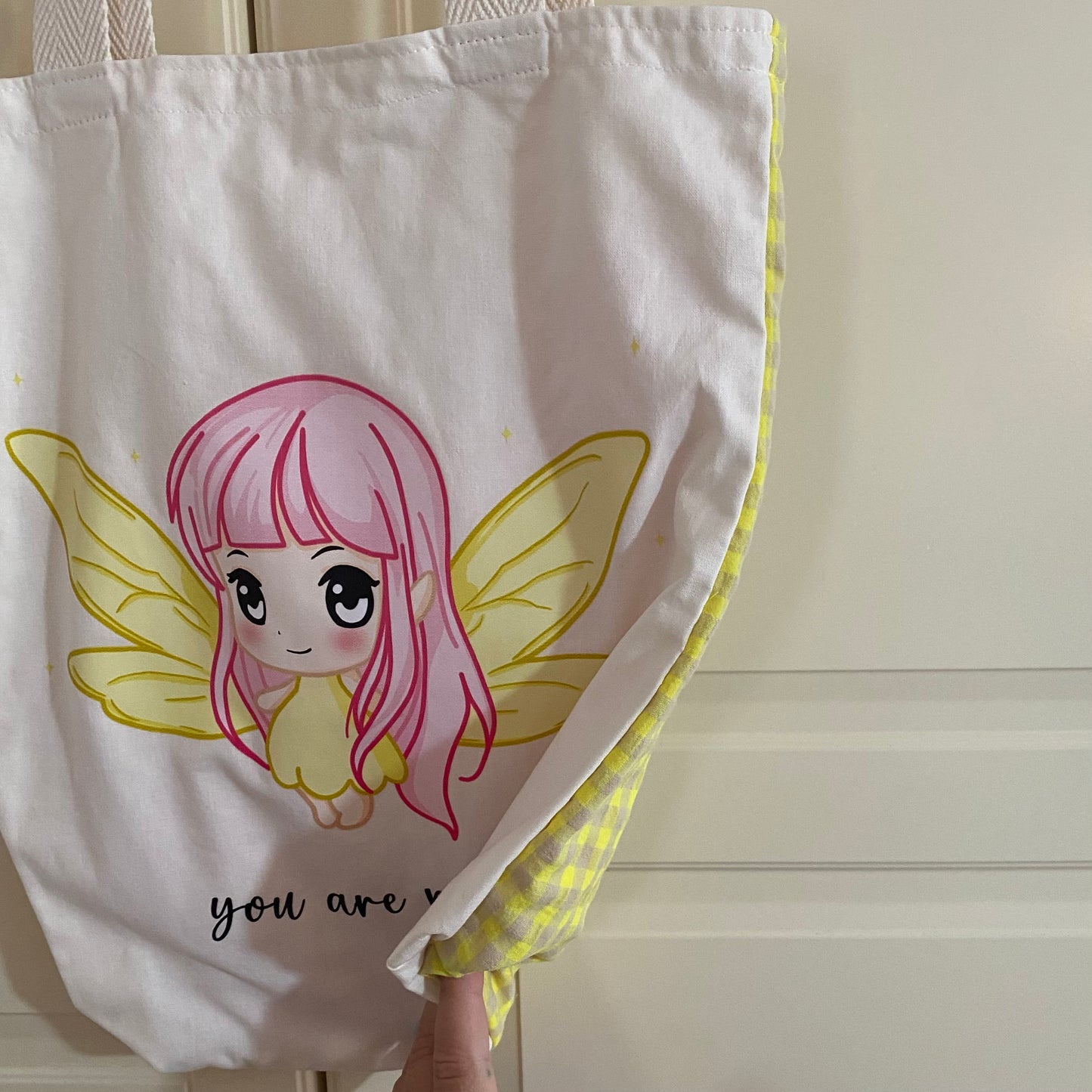 Bolsa Tote Bag Estilo Kawaii - Luna