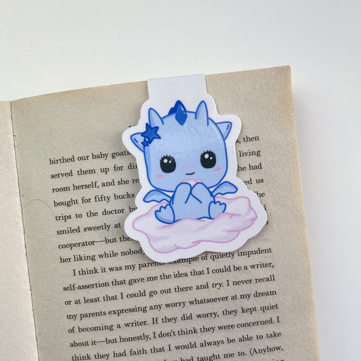 Marcapáginas Magnético - Sky - Dragón estilo Kawaii
