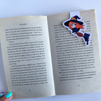Magnetic Bookmark - Elly and Nyx - Kawaii Witch and Cat