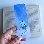 Christmas Illustration Bookmark - Kai - Kawaii Style Dragon