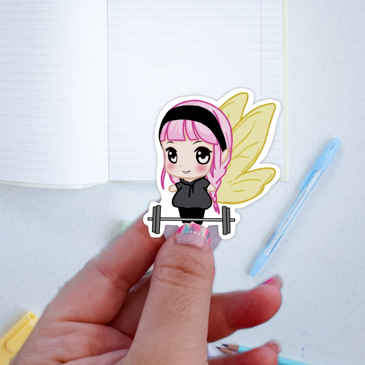 Kawaii Sticker - Luna