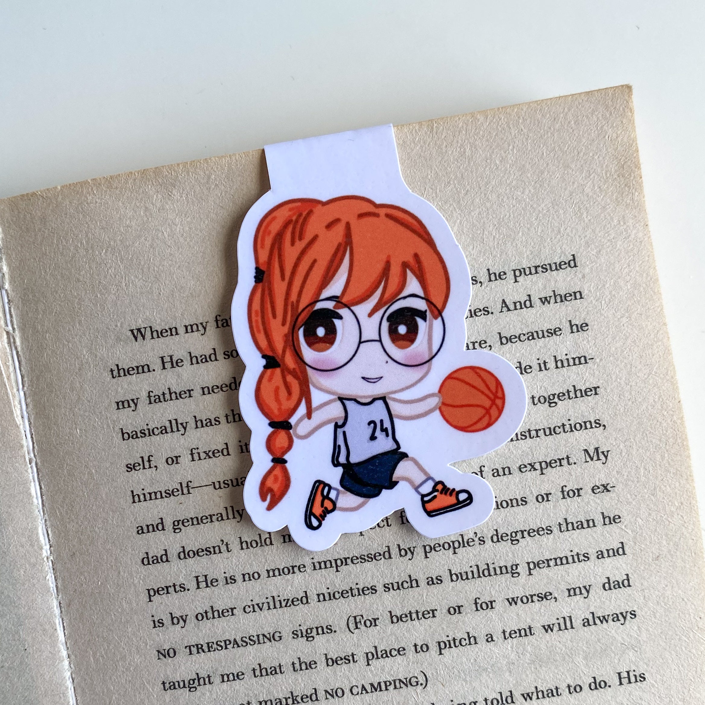 Marcapáginas Magnético - Elly Basket - Bruja estilo Kawaii