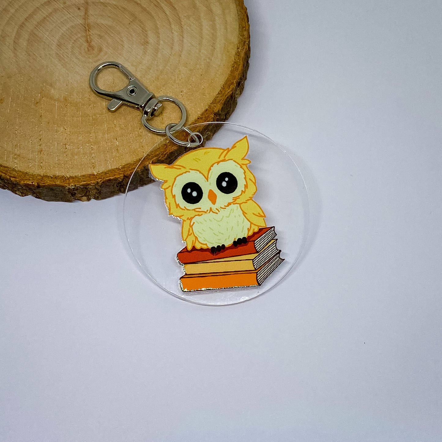 Keychain - Otto - Kawaii Style Owl