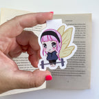 Magnetic Bookmark - Luna Exercising - Kawaii Fairy