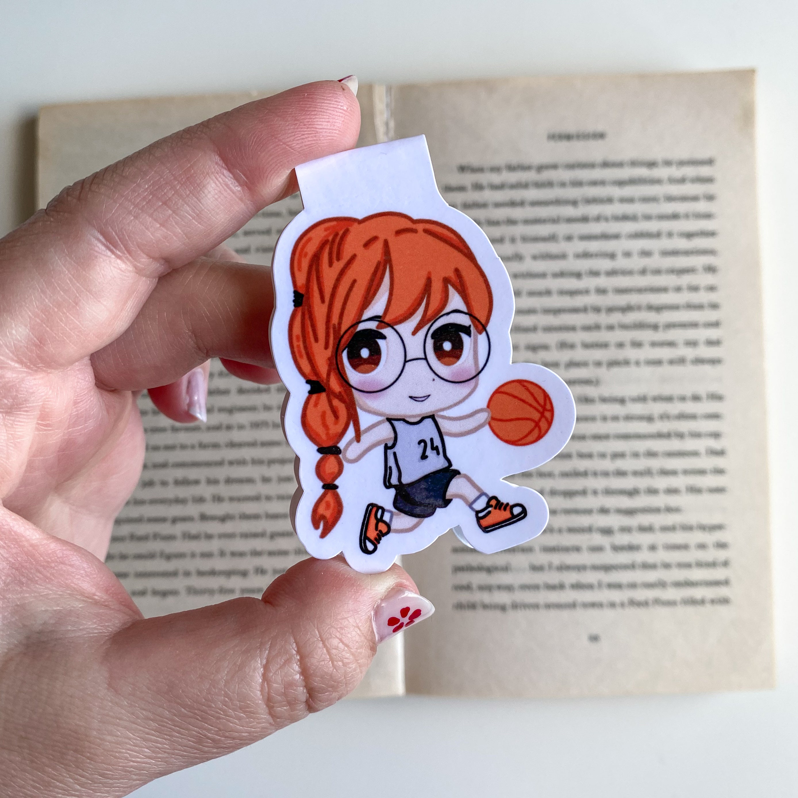 Marcapáginas Magnético - Elly Basket - Bruja estilo Kawaii