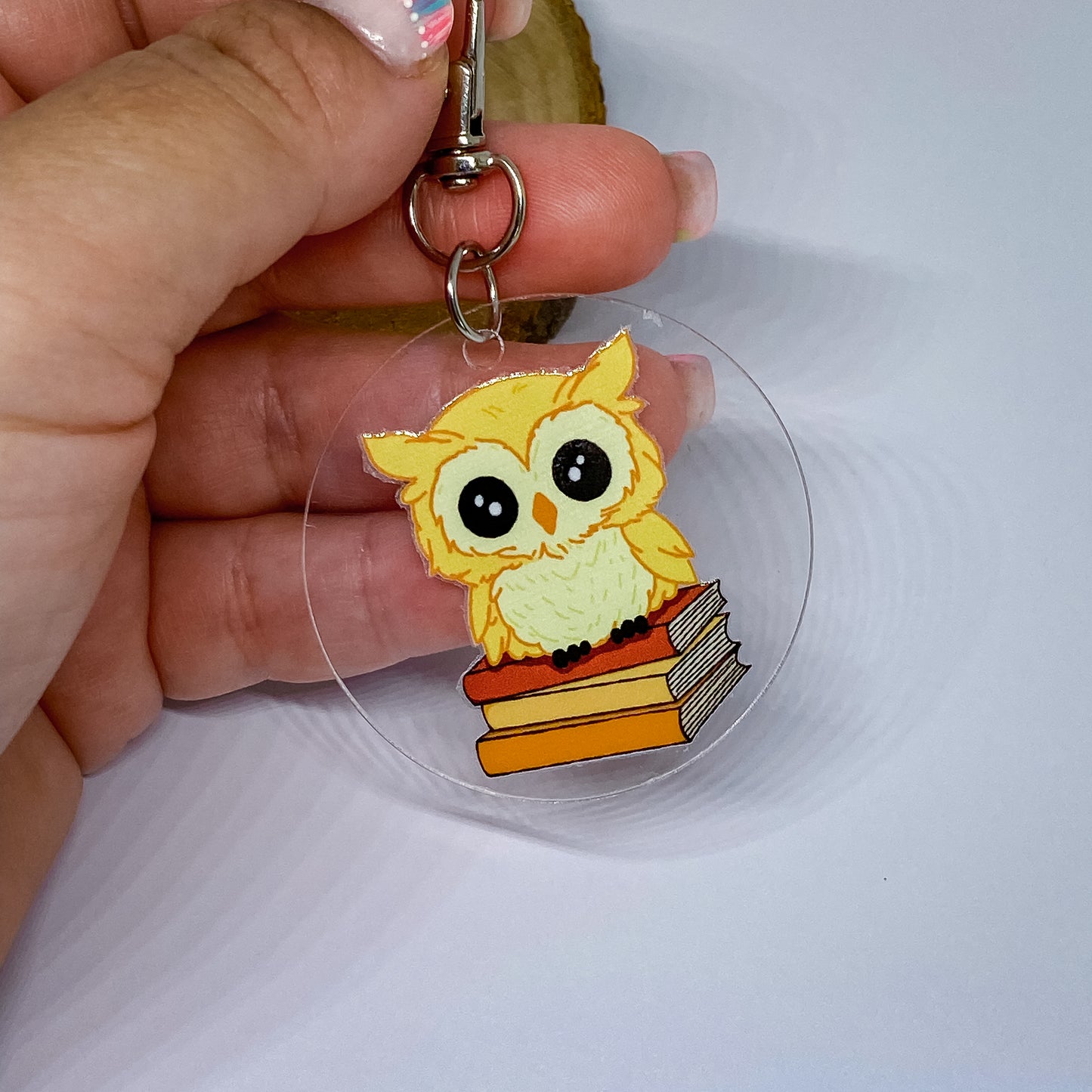 Keychain - Otto - Kawaii Style Owl