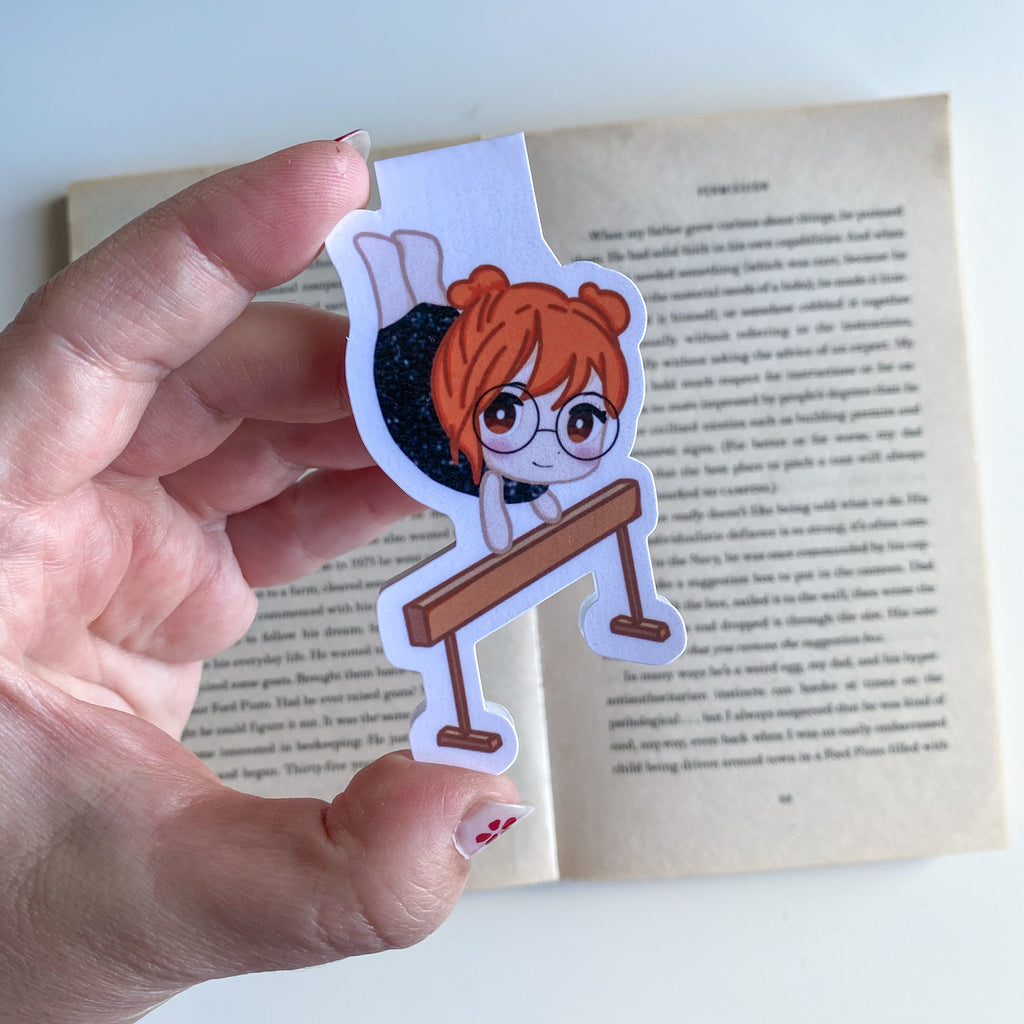 Marcapáginas Magnético - Elly Gimnasta - Bruja estilo Kawaii