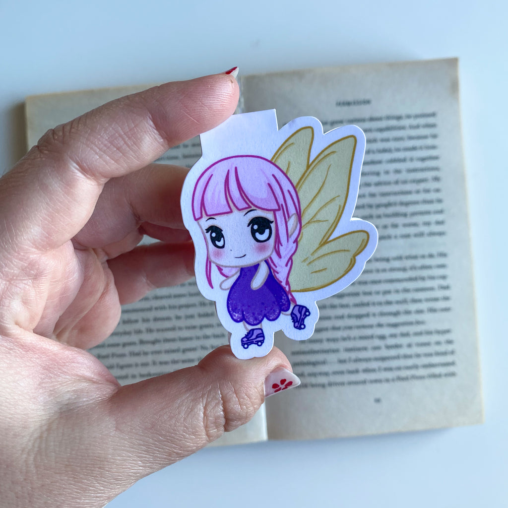 Magnetic Bookmark - Luna Skater - Kawaii Fairy