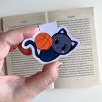 Marcapáginas Magnético - Nyx Basket - Gato estilo Kawaii