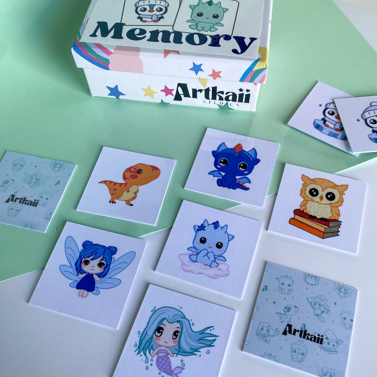 Memory - Juego de Mesa Kawaii