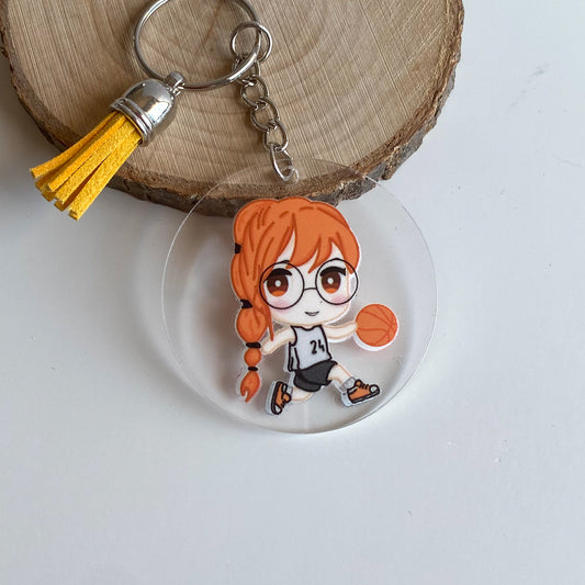 Llavero - Elly Basket - Bruja Estilo Kawaii