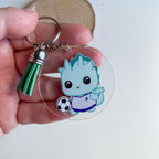 Llavero - Kai Futbolista - Dragón Estilo Kawaii