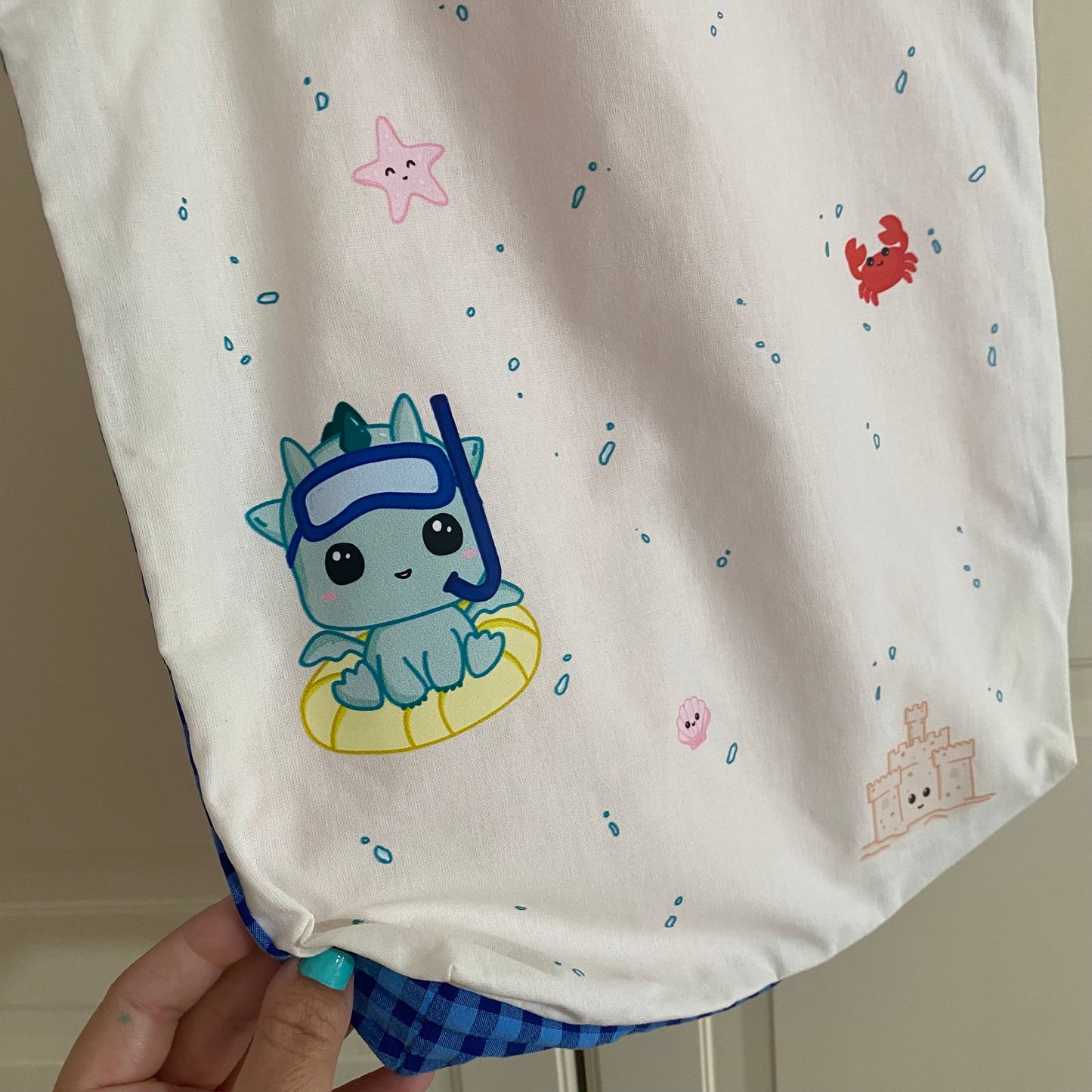 Bolsa Tote Bag Estilo Kawaii - Kai en Verano