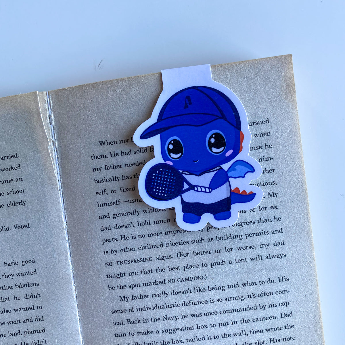 Marcapáginas Magnético - Blu Padel - Dragón estilo Kawaii