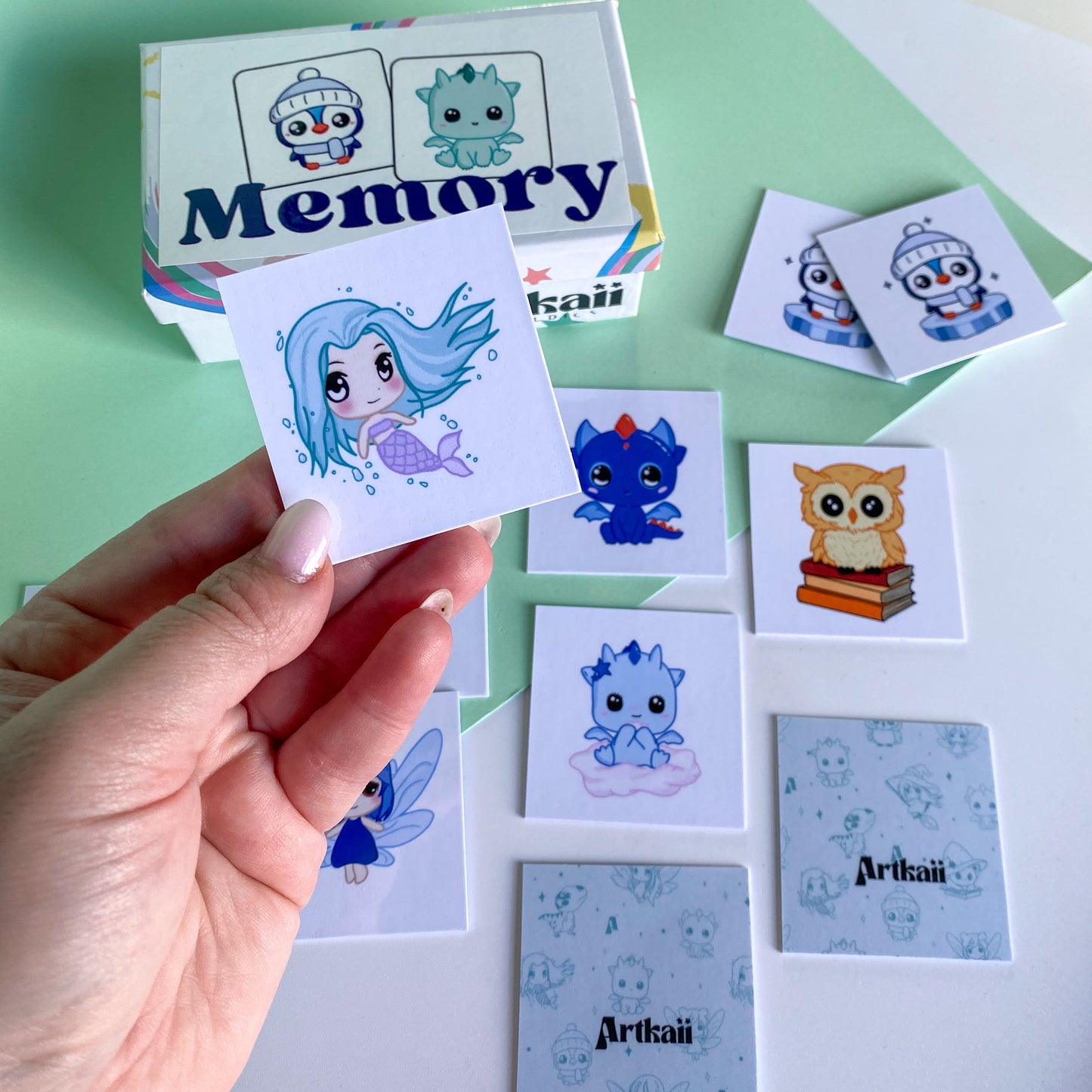 Memory - Juego de Mesa Kawaii