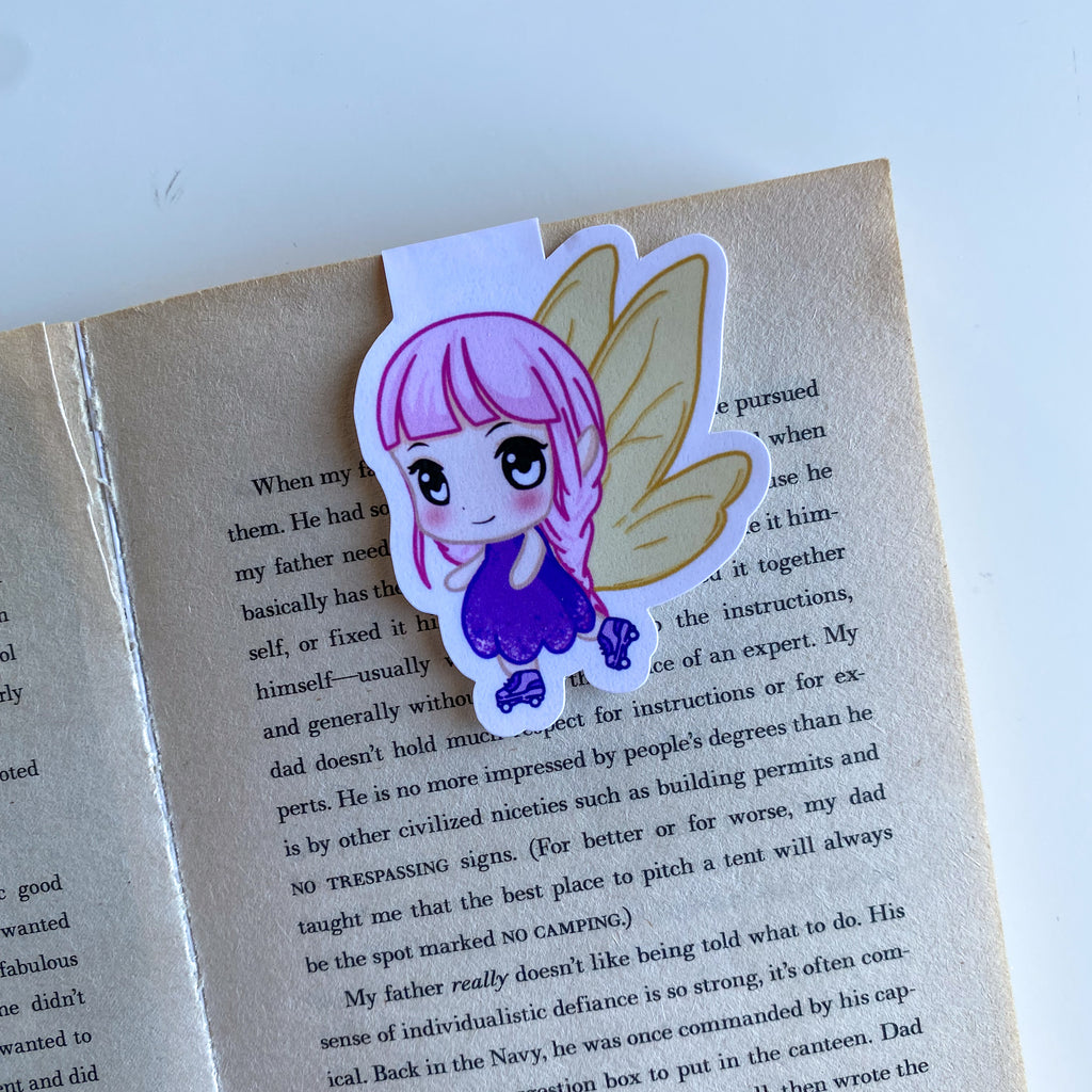 Magnetic Bookmark - Luna Skater - Kawaii Fairy