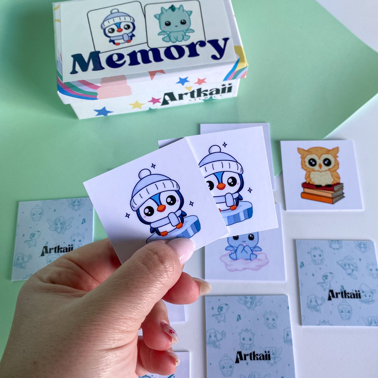 Memory - Juego de Mesa Kawaii